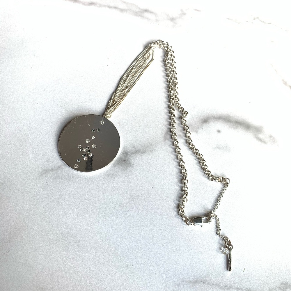 KENNETH COLE PENDANT JEWELRY LONG CHAIN STONED